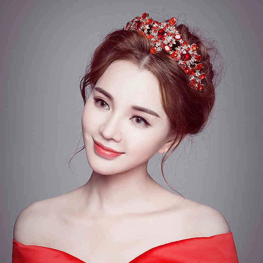 Women Hair Accessories Crystal Crown Wedding Party Vintage Handmade Floral Crown Girls diamond Headband Bridal Headdress
Women Hair Accessories Crystal Crown Wedding Party Vintage Handmade Floral Crown Girls diamond Headband Bridal Headdress