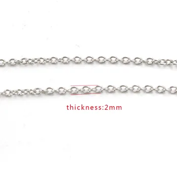 Fnixar 2mm Thickness Stainless Steel Round Chain Necklace With 5cm Extender Water Drop Cable Necklace 18/20inch 20piece/lot
Fnixar 2mm Thickness Stainless Steel Round Chain Necklace With 5cm Extender Water Drop Cable Necklace 18/20inch 20piece/lot