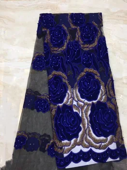 Royal Blue Color African Lace Fabric 2019 High Quality French Velvet Lace Fabric With Beads Lace Fabric For Wedding Party Dress
Royal Blue Color African Lace Fabric 2019 High Quality French Velvet Lace Fabric With Beads Lace Fabric For Wedding Party Dress