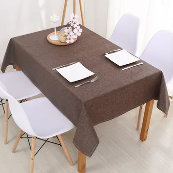Simple modern cotton and linen plain rectangular solid table cloth anti-scalding waterproof tablecloth fabric linen placemat
Simple modern cotton and linen plain rectangular solid table cloth anti-scalding waterproof tablecloth fabric linen placemat