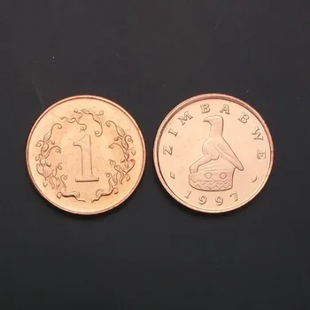 Coin of Zimbabwe, 1 Cent, 1997, KM#1a, UNC, Uncirculated, Bird, Collectibles, Special Gift, Real Original Genuine coins, Africa
Coin of Zimbabwe, 1 Cent, 1997, KM#1a, UNC, Uncirculated, Bird, Collectibles, Special Gift, Real Original Genuine coins, Africa