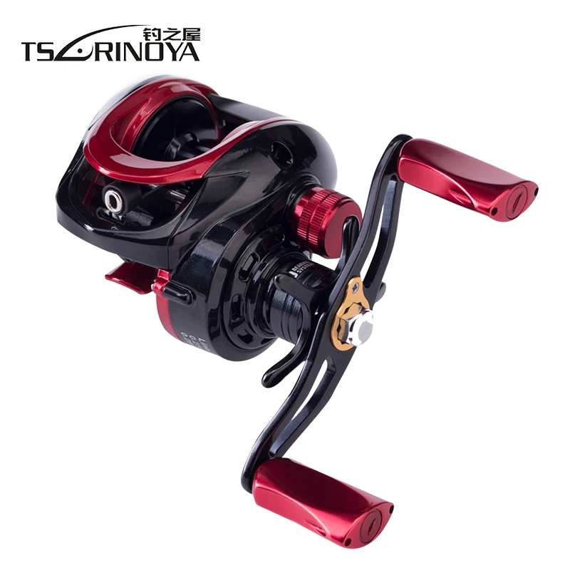 Tsurinoya XF-150 6.6:1 Darg 4kg 9+1BB 195g Bait Casting Fishing Reel Aluminum Alloy Spool Lure Baitcasting | Спорт и развлечения