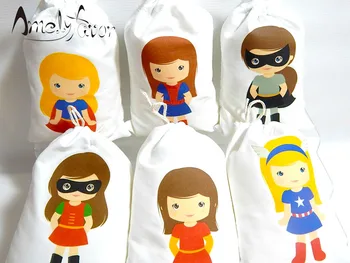 Girl Super Heroes Birthday Favor Bags Candy Bags Gifts Bags Girl Heroes Party Bags for Gifts or Treats Kids Birthday Party Decor 
Girl Super Heroes Birthday Favor Bags Candy Bags Gifts Bags Girl Heroes Party Bags for Gifts or Treats Kids Birthday Party Decor
