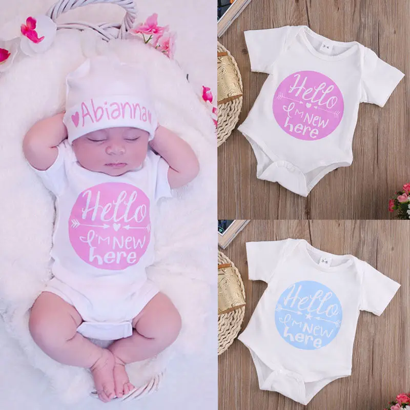 Toddler Kids Rompers Cute Letter Love Arrow Baby Girl Boy Clothes Romper Short Sleeve Candy Color Round Jumpsuit Outfits Set
Toddler Kids Rompers Cute Letter Love Arrow Baby Girl Boy Clothes Romper Short Sleeve Candy Color Round Jumpsuit Outfits Set