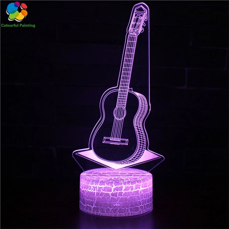 Remote Control Music Michael Jackson Gift 3D Light LED Crack Base Illusion Night Light 7 Colors 3AA Battery Powered USB Lamp 3
Remote Control Music Michael Jackson Gift 3D Light LED Crack Base Illusion Night Light 7 Colors 3AA Battery Powered USB Lamp 3