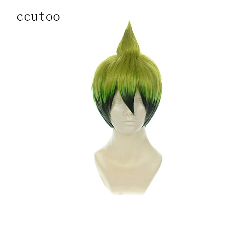 ccutoo Exorcist Amaimon 12" Male's Short Green Ombre Mix Fluffy Synthetic Hairstyles Cosplay Costume Wig Heat Resistance Fiber
ccutoo Exorcist Amaimon 12" Male's Short Green Ombre Mix Fluffy Synthetic Hairstyles Cosplay Costume Wig Heat Resistance Fiber