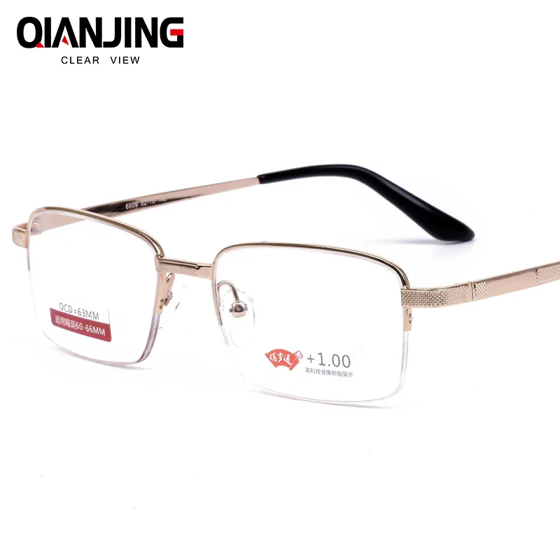 High Quality MEN Titanium alloy Eyeglasses Non spherical 12 Layer Coated lenses reading glasses+1.0 +1.5 +2.0 +2.5 +3.0 +3.5+4.0
High Quality MEN Titanium alloy Eyeglasses Non spherical 12 Layer Coated lenses reading glasses+1.0 +1.5 +2.0 +2.5 +3.0 +3.5+4.0
