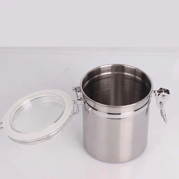 Airproof Pot Silver Stainless Steel Tobacco Can Humidor Humidifier Seal Moisture Pot for Weed Herb Tobacco Smoke Hookah Grinder
Airproof Pot Silver Stainless Steel Tobacco Can Humidor Humidifier Seal Moisture Pot for Weed Herb Tobacco Smoke Hookah Grinder