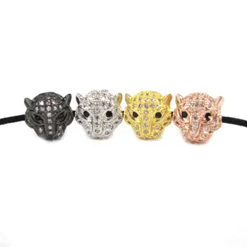 Free Shipping Fashion leopard Jewelry Beads With Pave Zircon Spacer leopard Head Beads Fit Bracelets Necklace Making
Free Shipping Fashion leopard Jewelry Beads With Pave Zircon Spacer leopard Head Beads Fit Bracelets Necklace Making
