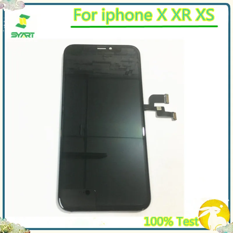 Tianma TFT OLED For iphoneX XS Pantalla Komplett Einheit LCD Display Screen Touch Digitizer Assembly For iPhone X 10 XS XR lcd