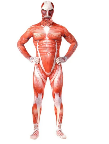 cool Attack on titan cosplay Shingeki no Kyojin cosplay Colossal Prop Tights Muscle Man halloween men cosplay costumes
cool Attack on titan cosplay Shingeki no Kyojin cosplay Colossal Prop Tights Muscle Man halloween men cosplay costumes