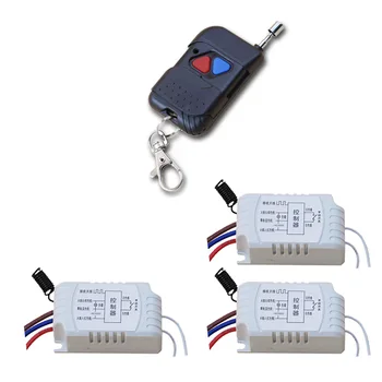 2017 New 1CH Radio Controller RF Wireless Relay Remote Control Switch 1pcs Transmitter+3pcs Receiver For Learning Code Price
2017 New 1CH Radio Controller RF Wireless Relay Remote Control Switch 1pcs Transmitter+3pcs Receiver For Learning Code Price