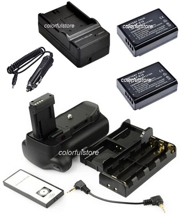 Vertical Battery Hand Handle Grip For Canon EOS 1300D 1200D 1100D Rebel T6 T5 T3 Kiss X50 Camera+IR Remote+2x LP-E10+Car Charger
Vertical Battery Hand Handle Grip For Canon EOS 1300D 1200D 1100D Rebel T6 T5 T3 Kiss X50 Camera+IR Remote+2x LP-E10+Car Charger