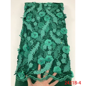 Latest Green African Lace Fabric 2019 High Quality Lace Beaded Embroidery Lace African Lace Fabric For Wedding Dress GD2421B-3 
Latest Green African Lace Fabric 2019 High Quality Lace Beaded Embroidery Lace African Lace Fabric For Wedding Dress GD2421B-3
