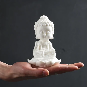 New Ceramic Handmade Lovely Buddhist Monks Buddha Figurine Charms KWAN-YIN Car Interior Ornaments Car Accessories White
New Ceramic Handmade Lovely Buddhist Monks Buddha Figurine Charms KWAN-YIN Car Interior Ornaments Car Accessories White