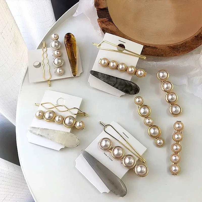 3pcs/Set Fashion Pearl Hair Clips For Women Girls Hairpins Barrette Pin Hairgrip Metal Hair Accessories Headress Dropshipping
3pcs/Set Fashion Pearl Hair Clips For Women Girls Hairpins Barrette Pin Hairgrip Metal Hair Accessories Headress Dropshipping