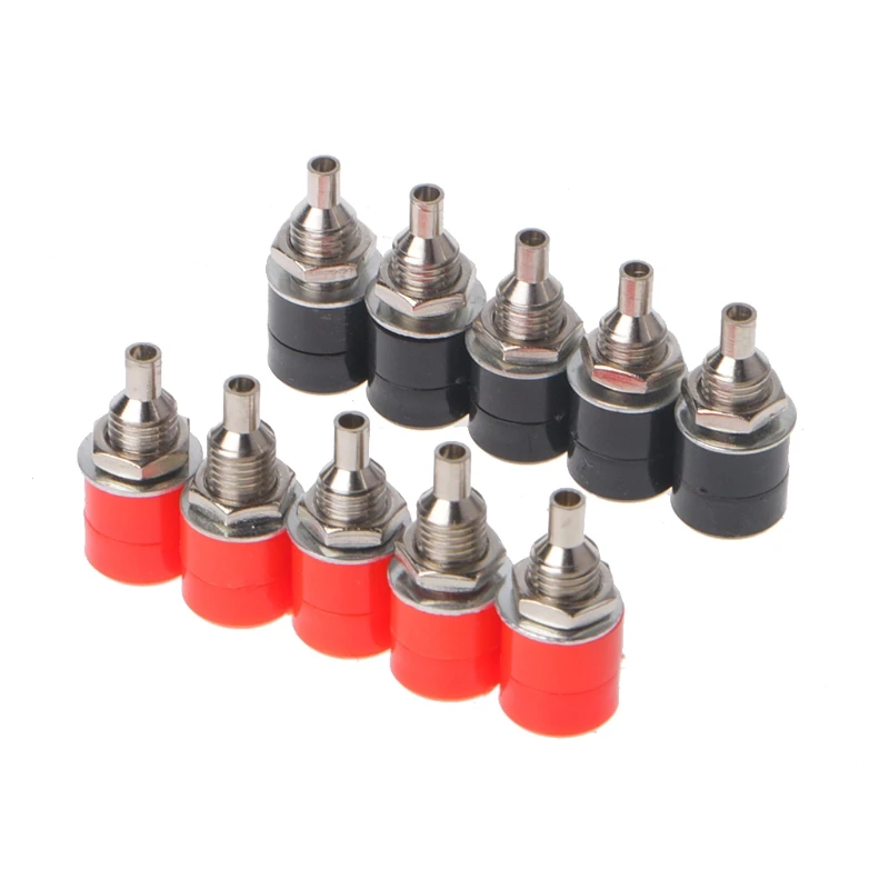10 Pcs 4mm Female Banana Plug Socket Connector Binding Post Amplifier Terminal #Sep.08
10 Pcs 4mm Female Banana Plug Socket Connector Binding Post Amplifier Terminal #Sep.08