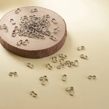 Nickel Free Iron Clasps Chain Findings for Chains Jewelry Making"3" "8" Shape Links Connector Clasps 8mm long,4mm wide,2mm thick
Nickel Free Iron Clasps Chain Findings for Chains Jewelry Making"3" "8" Shape Links Connector Clasps 8mm long,4mm wide,2mm thick