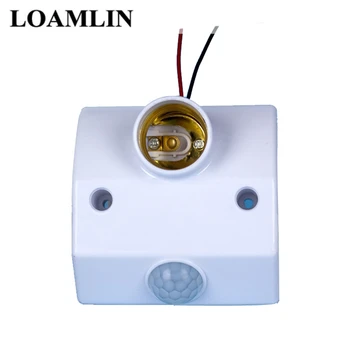 PIR Motion Sensor LED Lamp Base Bracket Human Body Sensor Lamp Holder With Light Control Switch Infrared Sensor Bulb Socket
PIR Motion Sensor LED Lamp Base Bracket Human Body Sensor Lamp Holder With Light Control Switch Infrared Sensor Bulb Socket