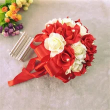 AYiCuthia Flowers Wedding Accessories Bride Bouquet Romantic Bridal Bouquet Pink Artificial Rose Brides Wedding Decoration S1
AYiCuthia Flowers Wedding Accessories Bride Bouquet Romantic Bridal Bouquet Pink Artificial Rose Brides Wedding Decoration S1