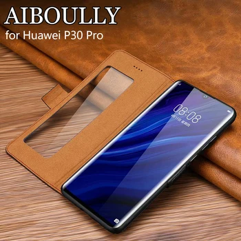 For Huawei P30 Case Official intelligent Smart View Vindow Leather Case For Huawei P30 Pro Flip Cover Full Protective Cases
For Huawei P30 Case Official intelligent Smart View Vindow Leather Case For Huawei P30 Pro Flip Cover Full Protective Cases