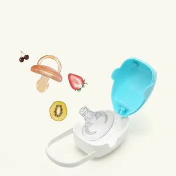Baby Convenient Pacifier Storage Box Nipple Dustproof Soother Baby Cute Whale Smile Face Container Outdoor Portable Holder
Baby Convenient Pacifier Storage Box Nipple Dustproof Soother Baby Cute Whale Smile Face Container Outdoor Portable Holder