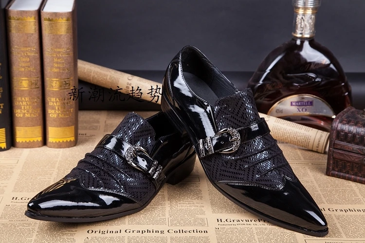 Italian style high quality real cowhide leather oxfords pointed slip on groom leather shoes formal wedding dress shoes men
Italian style high quality real cowhide leather oxfords pointed slip on groom leather shoes formal wedding dress shoes men