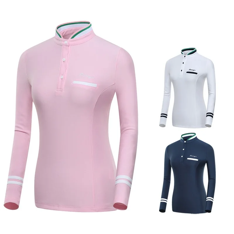 2019 Women Long Sleeve Golf Training T-shirt Tops Women Quick Dry Clothes Sports Golf Tennis Apparel Train Shirt D0691
2019 Women Long Sleeve Golf Training T-shirt Tops Women Quick Dry Clothes Sports Golf Tennis Apparel Train Shirt D0691