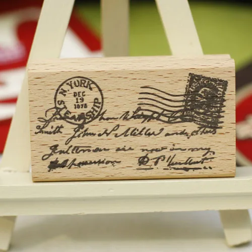 High quality vintage letter stempel diy postcard or bookmark scrapbooking stamp,beatiful wooden rubber stamps carimbos
High quality vintage letter stempel diy postcard or bookmark scrapbooking stamp,beatiful wooden rubber stamps carimbos