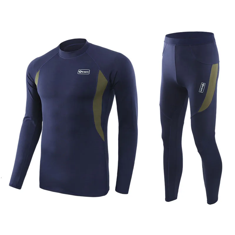 ESDY autumn and winter new men's elastic fleece suit outdoor riding suit quick-drying tight warm sports underwear lightweight
ESDY autumn and winter new men's elastic fleece suit outdoor riding suit quick-drying tight warm sports underwear lightweight