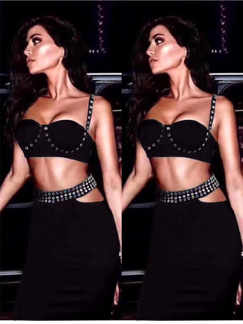 Top Quality Sexy Beading Knee Length Rayon Bandage Dress 2019 Celebrity Designer Fashion Party Dress Vestido
Top Quality Sexy Beading Knee Length Rayon Bandage Dress 2019 Celebrity Designer Fashion Party Dress Vestido