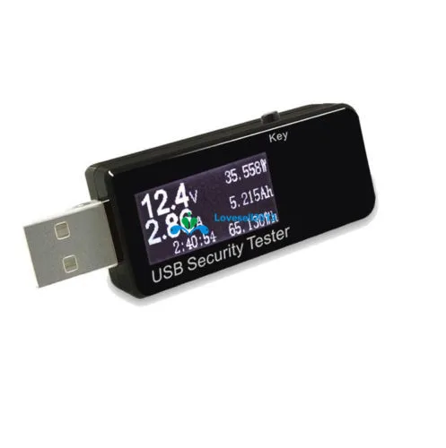 LCD USB Detector Voltmeter Ammeter Power Capacity Tester Voltage Current Meter N
LCD USB Detector Voltmeter Ammeter Power Capacity Tester Voltage Current Meter N