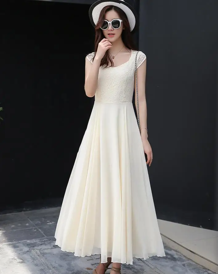 2018 Summer Maxi Dresses Fashion Sleeveless Round Neck Boho Bohemian Beach Chiffon Long Dress Plus Size XXL 1822
2018 Summer Maxi Dresses Fashion Sleeveless Round Neck Boho Bohemian Beach Chiffon Long Dress Plus Size XXL 1822