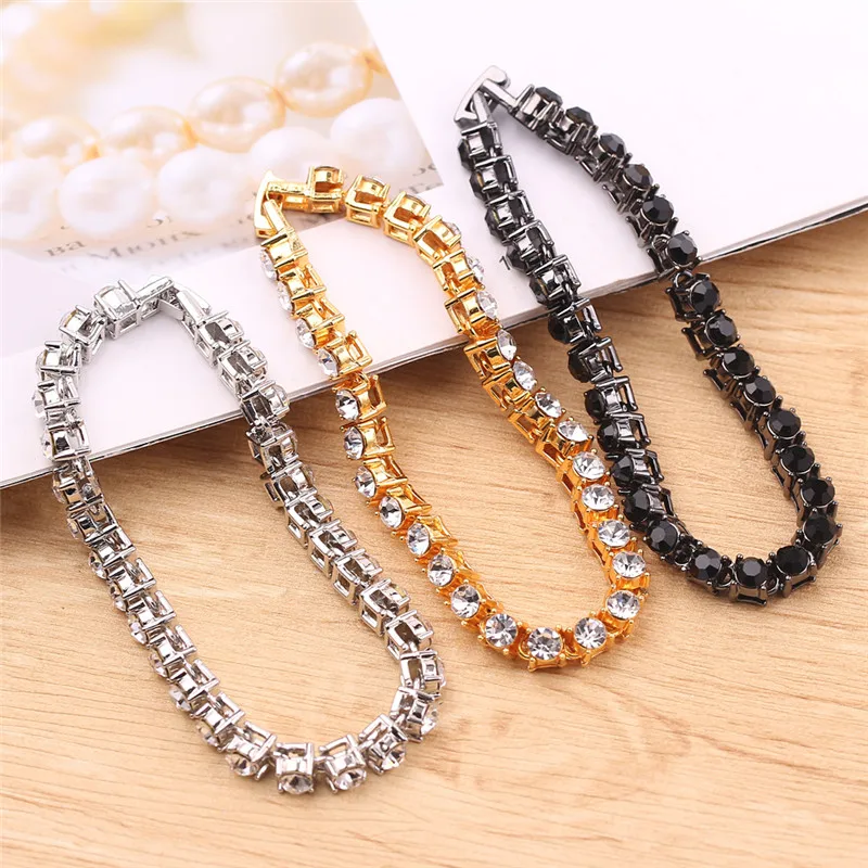 Hiphop Jewelry Tennis Bracelet Zirconia Triple Lock 1 Row Cubic Luxury Crystal CZ Men Fashion Charm Chain & Link Bracelets
Hiphop Jewelry Tennis Bracelet Zirconia Triple Lock 1 Row Cubic Luxury Crystal CZ Men Fashion Charm Chain & Link Bracelets