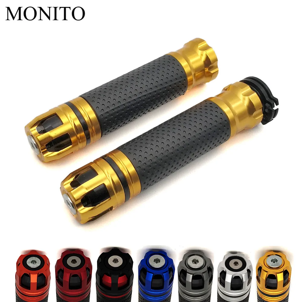 CNC Aluminum 7/8" Motorcycle handle bar Moto Handlebar Grip For Honda Grom Cb190r Cbr250r Yamaha Fz1 Fz6 Ybr 125 Bmw F800r buell
CNC Aluminum 7/8" Motorcycle handle bar Moto Handlebar Grip For Honda Grom Cb190r Cbr250r Yamaha Fz1 Fz6 Ybr 125 Bmw F800r buell