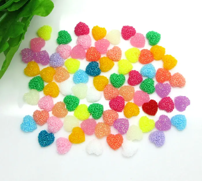 200Pcs 8mm Mixed Heart Resin Decoration Crafts Beads Flatback Cabochon Scrapbook DIY Embellishments Accessories
200Pcs 8mm Mixed Heart Resin Decoration Crafts Beads Flatback Cabochon Scrapbook DIY Embellishments Accessories