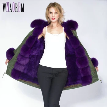 2020 Long Winter Jacket Coat Women Outwear Warm Thick Parka Natural Real Fox Fur Collar Coat Hooded Rex Rabbit Liner Size Custom
2020 Long Winter Jacket Coat Women Outwear Warm Thick Parka Natural Real Fox Fur Collar Coat Hooded Rex Rabbit Liner Size Custom