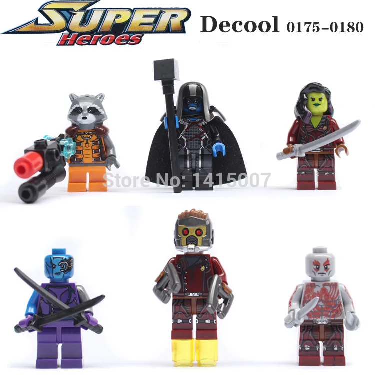 Wholesale Building Blocks Super Heroes brinquedos 20sets Avengers Figures Guardians of the Galaxy ronan camora drax destroyer
Wholesale Building Blocks Super Heroes brinquedos 20sets Avengers Figures Guardians of the Galaxy ronan camora drax destroyer