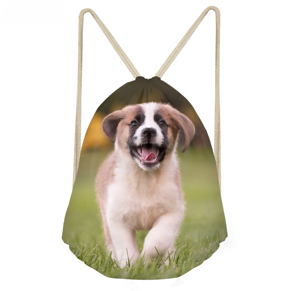 ThiKin Cute 3D Animal Saint Bernard Dog Printed Women Men Drawstrings Bags Softback Storage Backpacks Travel Daily Daypacks
ThiKin Cute 3D Animal Saint Bernard Dog Printed Women Men Drawstrings Bags Softback Storage Backpacks Travel Daily Daypacks