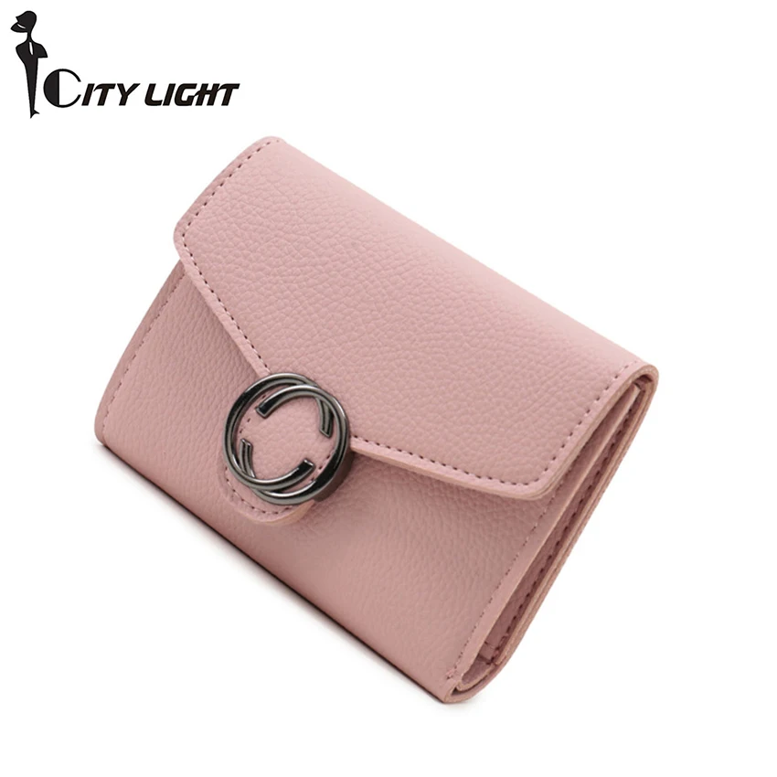 CITY LIGHT new simple short wallet women thin style hasp coin purse mini small wallet three folding wallet
CITY LIGHT new simple short wallet women thin style hasp coin purse mini small wallet three folding wallet