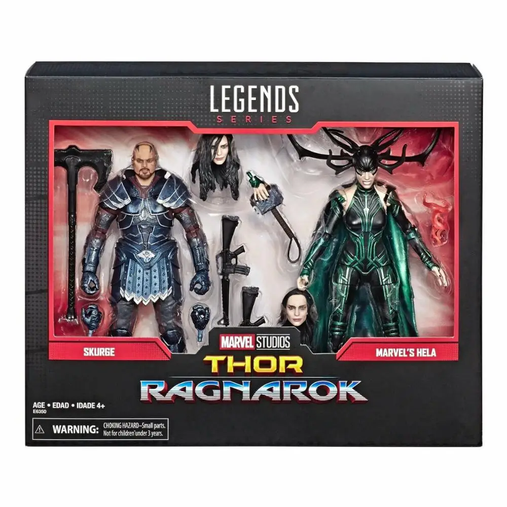Marvel Legends Thor Ragnarok Skurge & Marvel's HELA 2 Pack 6" Action Figure Original Collection Collectable Toys NEW IN BOX
Marvel Legends Thor Ragnarok Skurge & Marvel's HELA 2 Pack 6" Action Figure Original Collection Collectable Toys NEW IN BOX