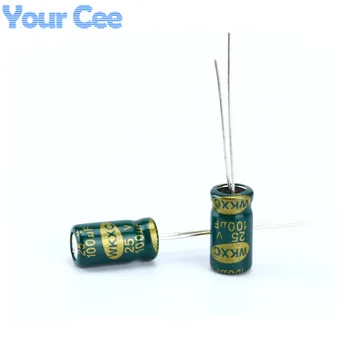50 pcs Electrolytic Capacitors High Frequency 25V 100UF 6X12MM Aluminum Electrolytic Capacitor
50 pcs Electrolytic Capacitors High Frequency 25V 100UF 6X12MM Aluminum Electrolytic Capacitor