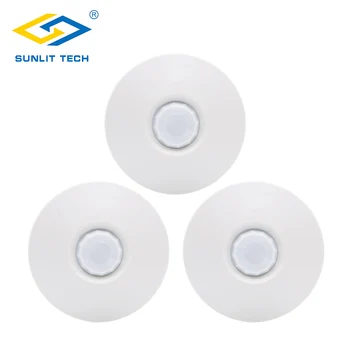 3pcs/Lot Wireless Ceiling pir Sensor 433MHz Indoor WIFI Motion Detector 360 Degree Detecting Ceiling Mounting For Alarm System
3pcs/Lot Wireless Ceiling pir Sensor 433MHz Indoor WIFI Motion Detector 360 Degree Detecting Ceiling Mounting For Alarm System