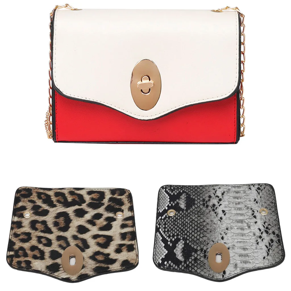 MOLAVE Handbags solid bags for Women 2019 Fashion Diagonal Shoulder crossbody handbag One Pack Three-Use Leopard chain bags 9411
MOLAVE Handbags solid bags for Women 2019 Fashion Diagonal Shoulder crossbody handbag One Pack Three-Use Leopard chain bags 9411