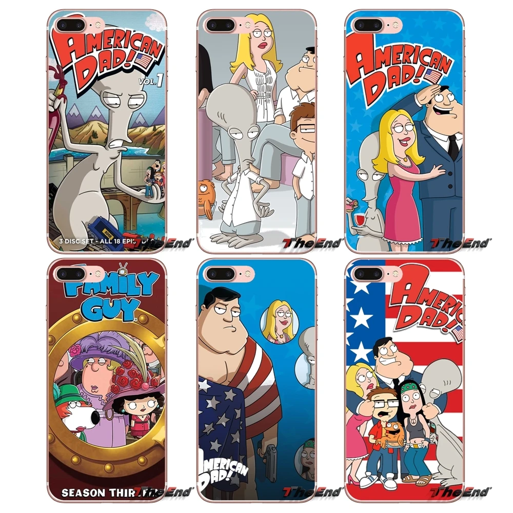 Transparent Soft Shell Covers American Dad! Season 13 For Apple iPhone X 4 4S 5 5S SE 5C 6 6S 7 8 Plus 6sPlus 6Plus 7plus 8plus
Transparent Soft Shell Covers American Dad! Season 13 For Apple iPhone X 4 4S 5 5S SE 5C 6 6S 7 8 Plus 6sPlus 6Plus 7plus 8plus