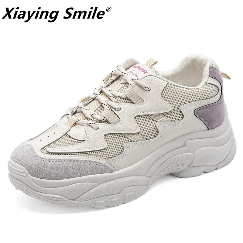 Xiaying Smile Women's Streetwear Walking Shoes Breathable Spring autumn Sneakers woman Sports Shoes size35-40
Xiaying Smile Women's Streetwear Walking Shoes Breathable Spring autumn Sneakers woman Sports Shoes size35-40