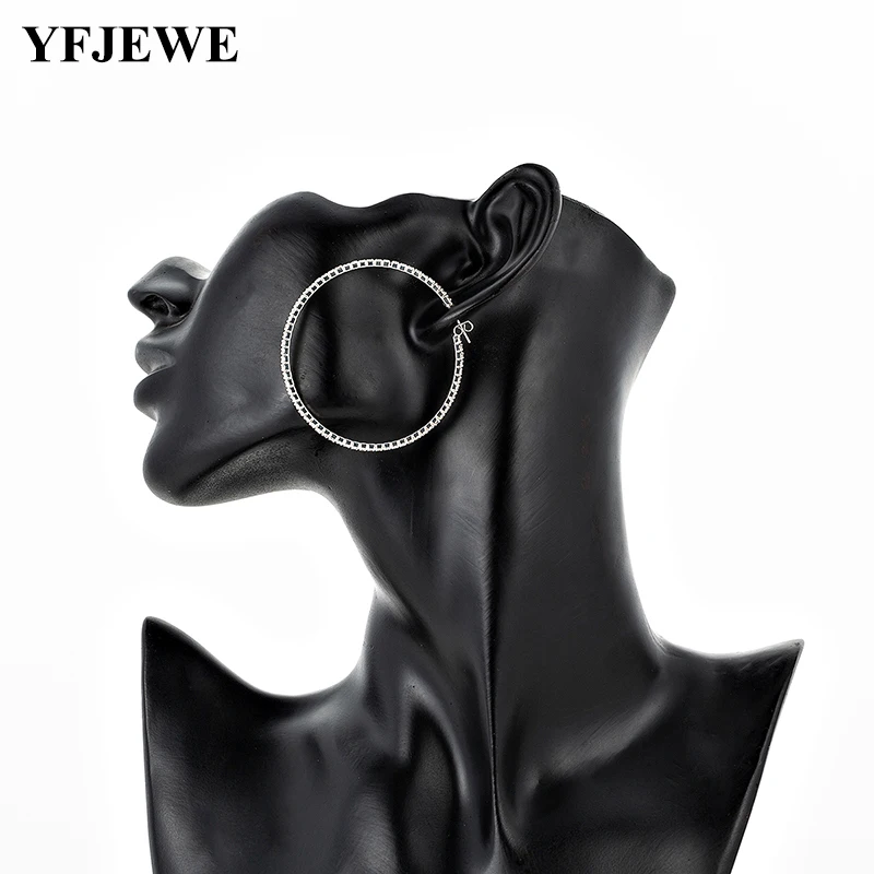 YFJEWE Fashion New Gold Big Circle Hoop Earrings For Women Steampunk Round Earring Christmas Jewelry For Girl E602
YFJEWE Fashion New Gold Big Circle Hoop Earrings For Women Steampunk Round Earring Christmas Jewelry For Girl E602