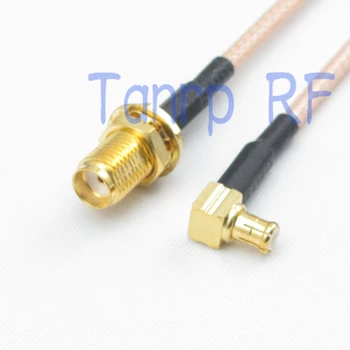 10pc 6in SMA female jack to MCX male right angle RF adapter connector 15CM Pigtail coaxial jumper cable RG316 extension cord
10pc 6in SMA female jack to MCX male right angle RF adapter connector 15CM Pigtail coaxial jumper cable RG316 extension cord