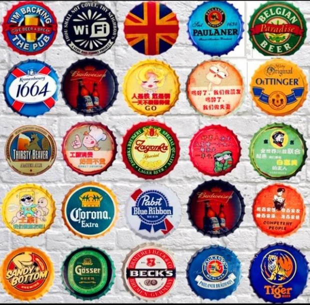 35cm Vintage Metal Iron Round coke for drinking beer bottle cap Vintage Tin Sign Bar pub home Wall Decor Retro Metal Art Poster
35cm Vintage Metal Iron Round coke for drinking beer bottle cap Vintage Tin Sign Bar pub home Wall Decor Retro Metal Art Poster