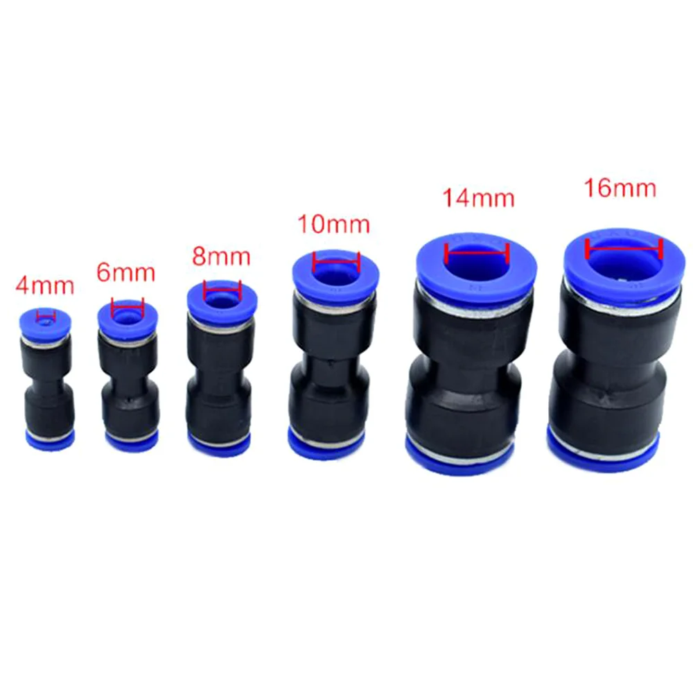 1PC Air Pneumatic Straight Connector OD 4mm 6mm 8mm 10mm 12mm 16mm Hose Tube One Touch Push Into Gas Fittings Plastic
1PC Air Pneumatic Straight Connector OD 4mm 6mm 8mm 10mm 12mm 16mm Hose Tube One Touch Push Into Gas Fittings Plastic